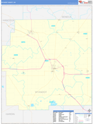 Wyandot County, OH Digital Map Basic Style