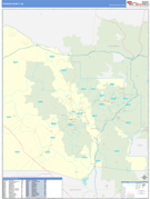 Yavapai County, AZ Digital Map Basic Style