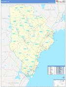 York County, ME Digital Map Basic Style