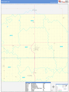 York County, NE Digital Map Basic Style