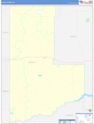 Ziebach County, SD Digital Map Basic Style