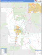 Albuquerque Metro Area Digital Map Basic Style