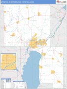 Appleton Metro Area Digital Map Basic Style