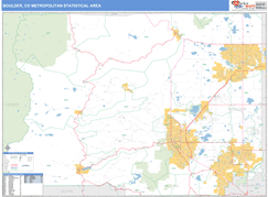 Boulder Metro Area Digital Map Basic Style