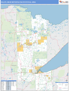 Duluth Metro Area Digital Map Basic Style