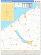 Jamestown Metro Area Digital Map Basic Style