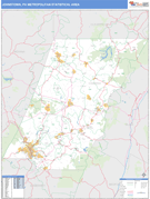 Johnstown Metro Area Digital Map Basic Style