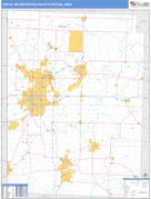 Joplin Metro Area Digital Map Basic Style