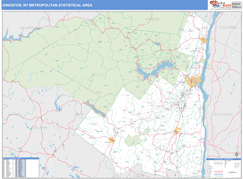 Kingston Metro Area Digital Map Basic Style