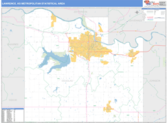 Lawrence Metro Area Digital Map Basic Style