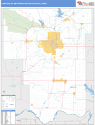 Lawton Metro Area Digital Map Basic Style