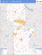 Longview Metro Area Digital Map Basic Style