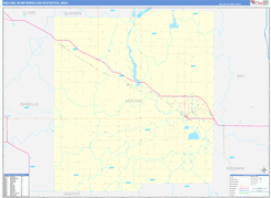 Midland Metro Area Digital Map Basic Style