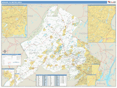 Newark Metro Area Digital Map Basic Style