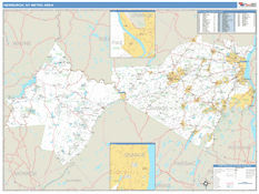 Newburgh Metro Area Digital Map Basic Style