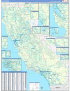 California Digital Map Basic Style
