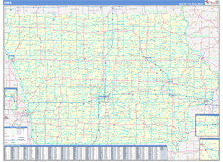 Iowa Digital Map Basic Style