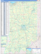 Indiana Digital Map Basic Style