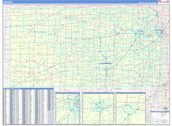 Kansas Digital Map Basic Style
