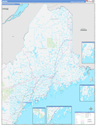 Maine Digital Map Basic Style
