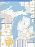Michigan Digital Map Basic Style