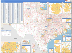 Texas Digital Map Basic Style