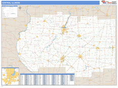 Illinois Central Sectional Digital Map