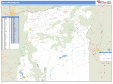 Oregon Eastern Sectional Digital Map