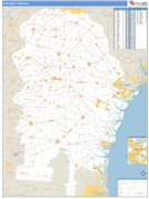 Georgia South Eastern Sectional Digital Map