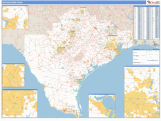 Texas South Eastern Sectional Digital Map