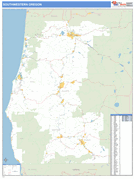 Oregon South Western Sectional Digital Map