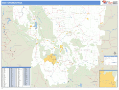 Montana Western Sectional Digital Map