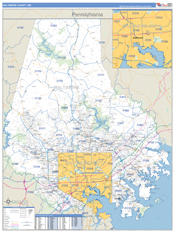 Baltimore County, MD Digital Map Basic Style