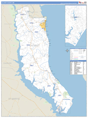Calvert County, MD Digital Map Basic Style