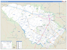 Howard County, MD Digital Map Basic Style