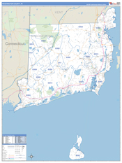 Washington County, RI Digital Map Basic Style