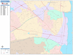 Alexandria Digital Map Color Cast Style