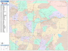 Anaheim Digital Map Color Cast Style