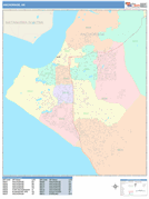 Anchorage Digital Map Color Cast Style