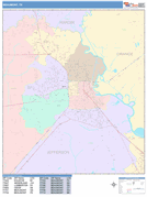 Beaumont Digital Map Color Cast Style