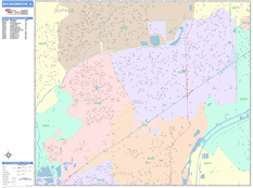 Bolingbrook Digital Map Color Cast Style