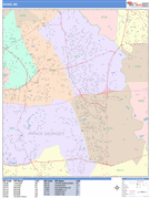 Bowie Digital Map Color Cast Style