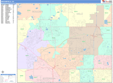 Broomfield Digital Map Color Cast Style