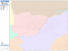 Camarillo Digital Map Color Cast Style