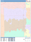 Canton Digital Map Color Cast Style