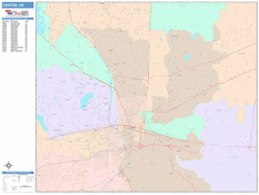 Canton Digital Map Color Cast Style