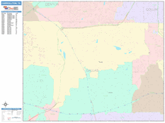 Carrollton Digital Map Color Cast Style