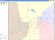 Casper Digital Map Color Cast Style