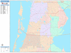 Clearwater Digital Map Color Cast Style