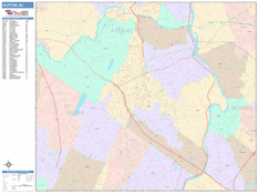 Clifton Digital Map Color Cast Style